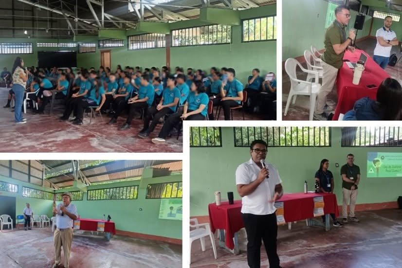 Juventudes de Talamanca conocen sobre justicia penal juvenil de la mano de personas facilitadoras judiciales