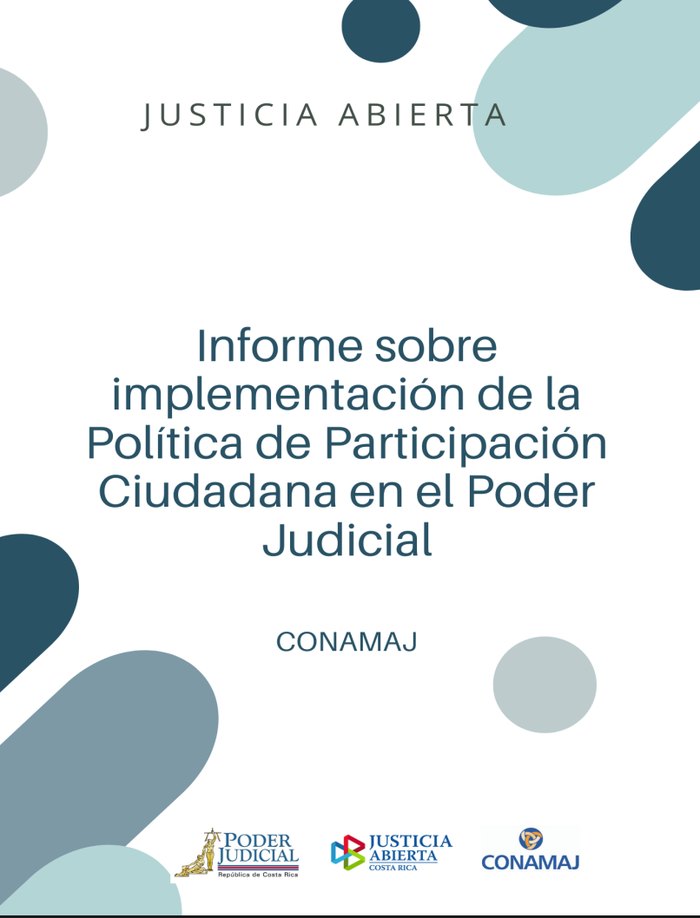 Informe de implementación de la Política de Participación Ciudadana